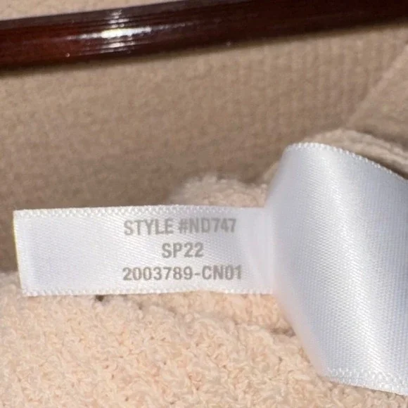 Madewell Birchmoor Cardigan Sweater Relaxed Fit Textured Ribbed Beige Large $98 - Picture 7 of 13